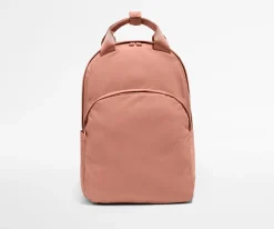 Featherlight Backpack in Clay Pink