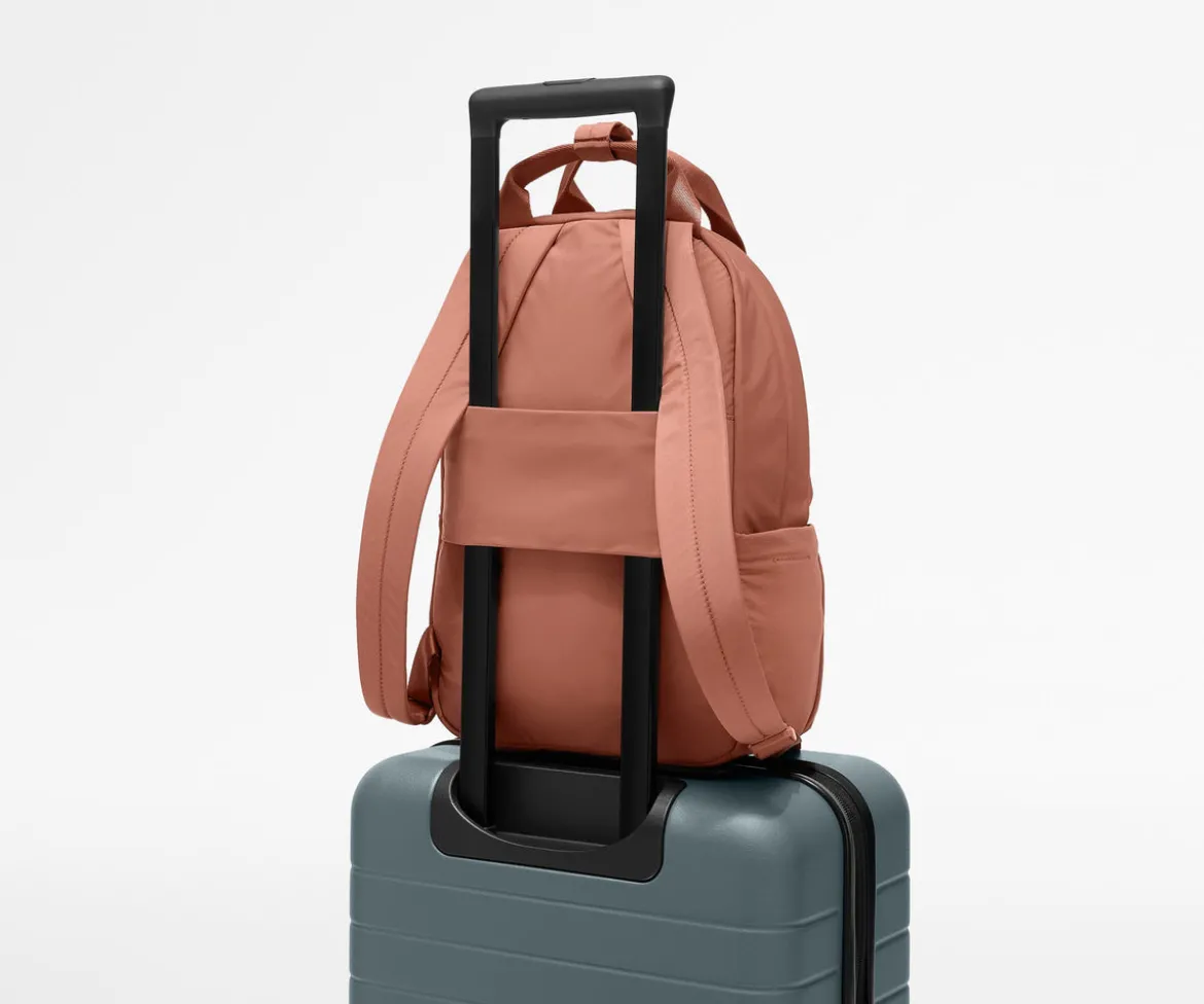 Featherlight Backpack in Clay Pink