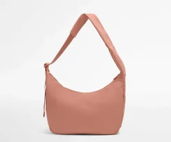 Featherlight Crossbody in Clay Pink
