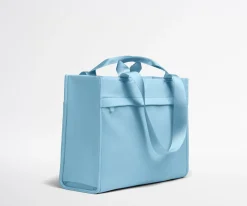 Featherlight Daily Tote in Opal Blue