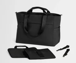 Featherlight Diaper Tote in Jet Black