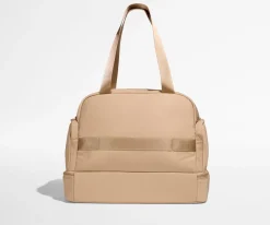 Featherlight Overnight Bag in Camel Brown