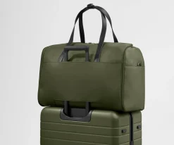 Garment Duffle in Olive Green