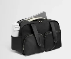 Gym Bag in Jet Black