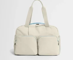Gym Bag in Salt White