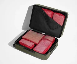 Insider Packing Cubes (Set of 6) in Cherry Red