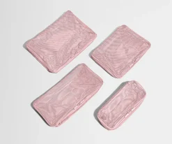 Insider Packing Cubes (Set of 4) in Blush Pink
