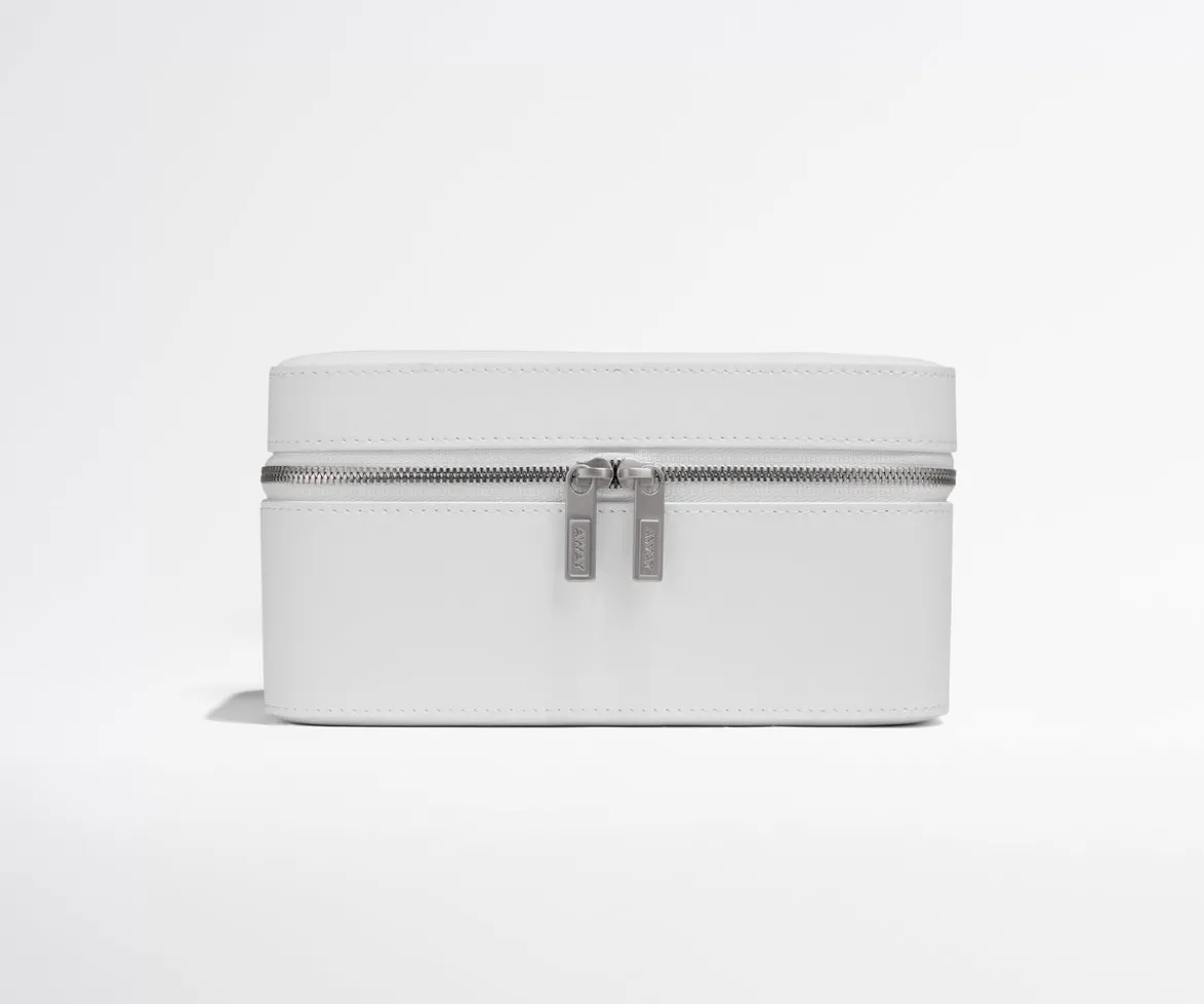 Keepsake Jewelry Case in Pearl White