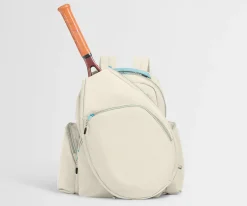 Racket Bag in Salt White