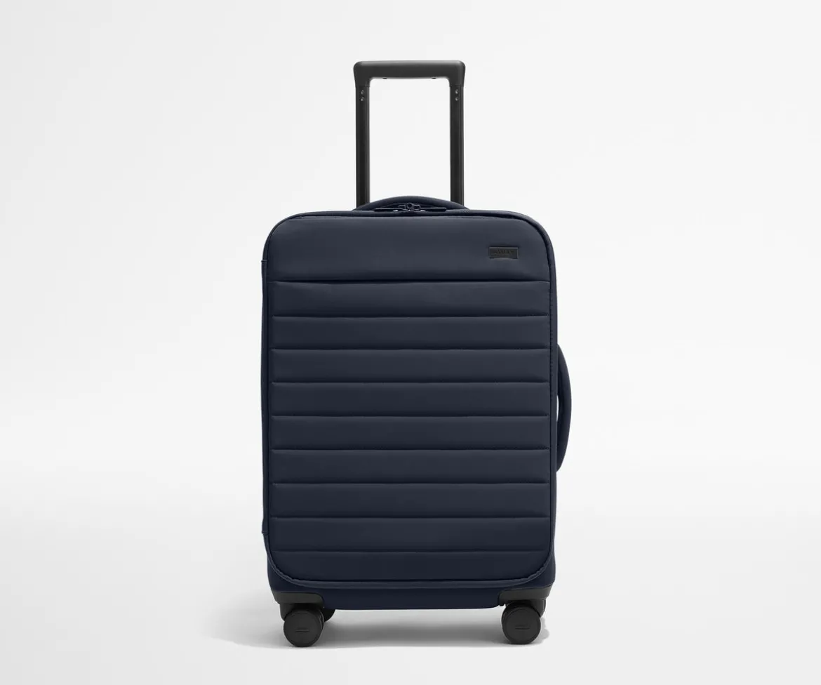 Softside Bigger Carry-On in Navy Blue