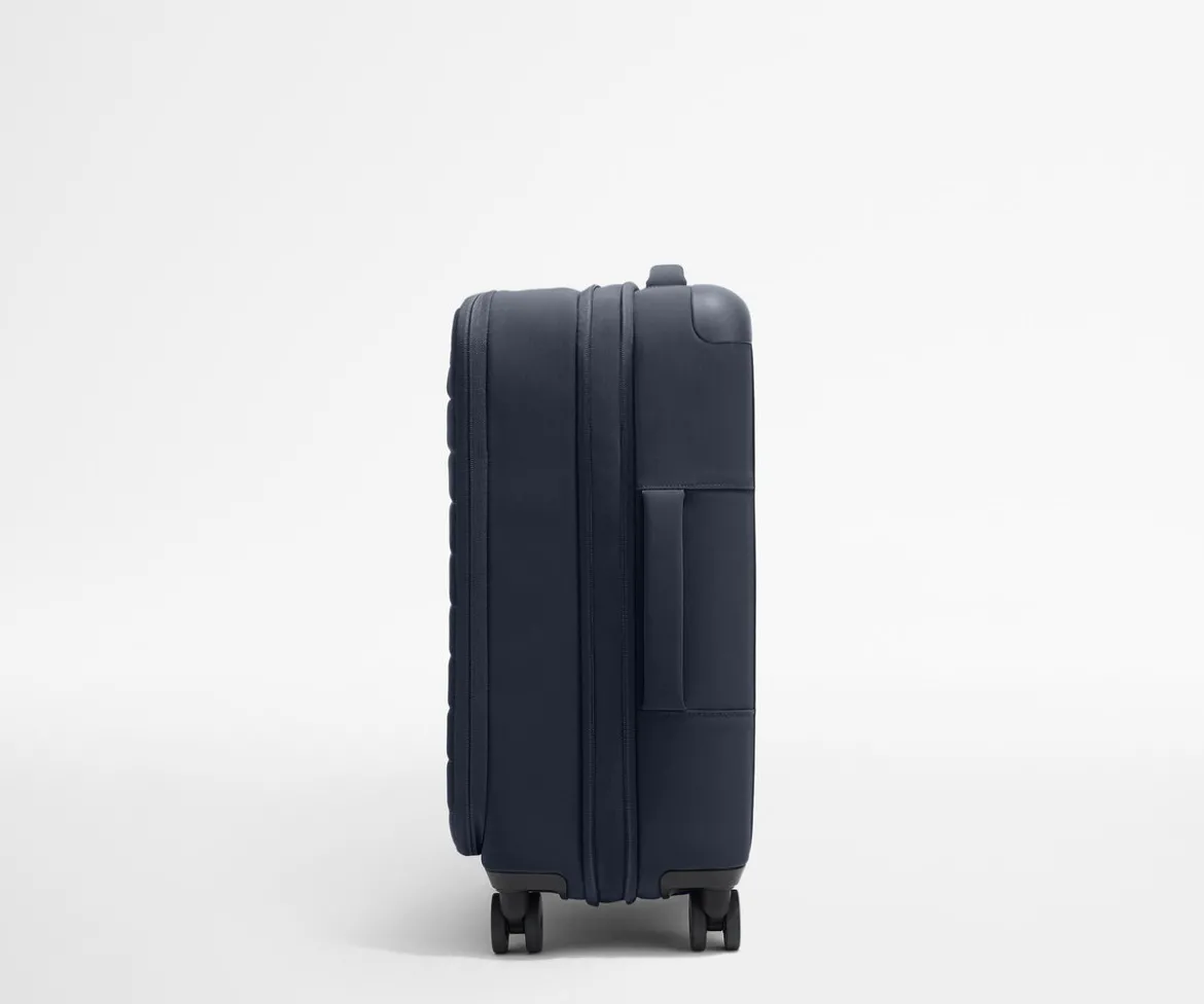 Softside Bigger Carry-On in Navy Blue