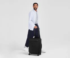 Softside Bigger Carry-On in Jet Black