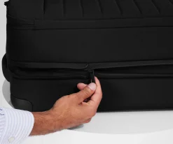 Softside Bigger Carry-On in Jet Black
