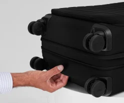 Softside Bigger Carry-On in Jet Black