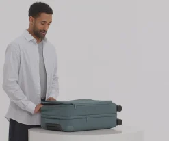 Softside Bigger Carry-On in Olive Green