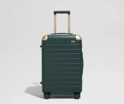 The Aluminum Edge Bigger Carry-On in Ivy Green