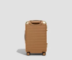 The Aluminum Edge Carry-On in Cognac Brown