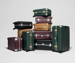 The Aluminum Edge Large in Cognac Brown