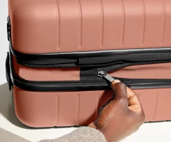 The Bigger Carry-On Flex in Clay Pink