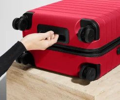 The Bigger Carry-On in Cherry Red