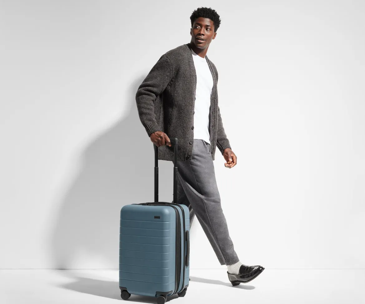 The Carry-On Flex in Navy Blue