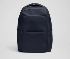 The Commuter Backpack in Navy Blue