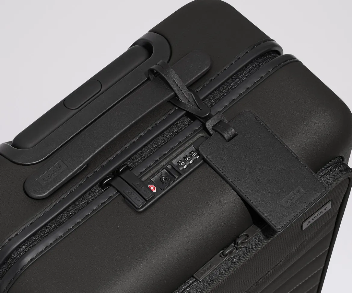 The Executive Bigger Carry-On in Jet Black