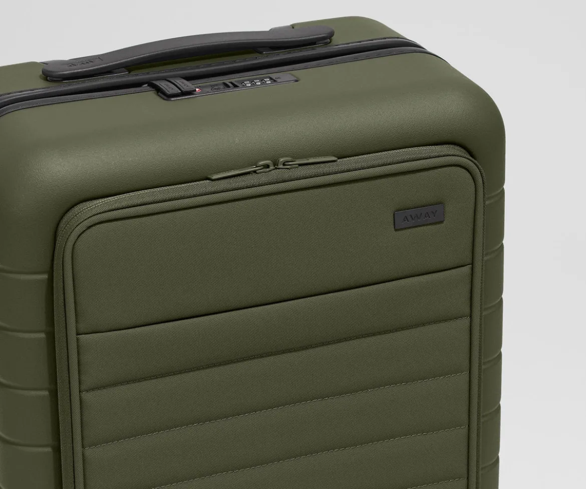 The Executive Carry-On in Olive Green