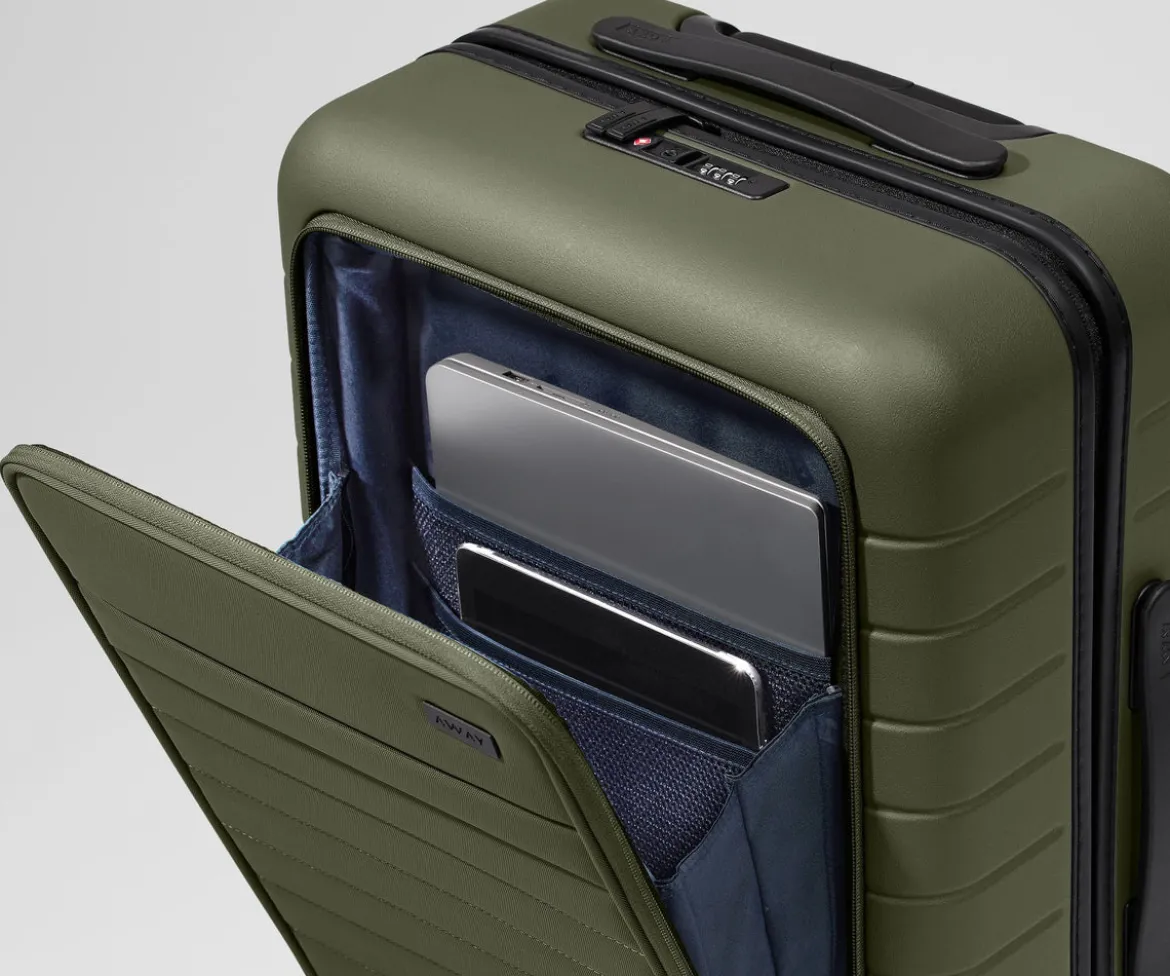 The Executive Carry-On in Olive Green