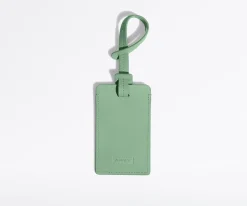 The Luggage Tag in Sea Green