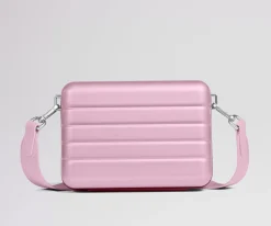The Mini Crossbody in Glacial Pink