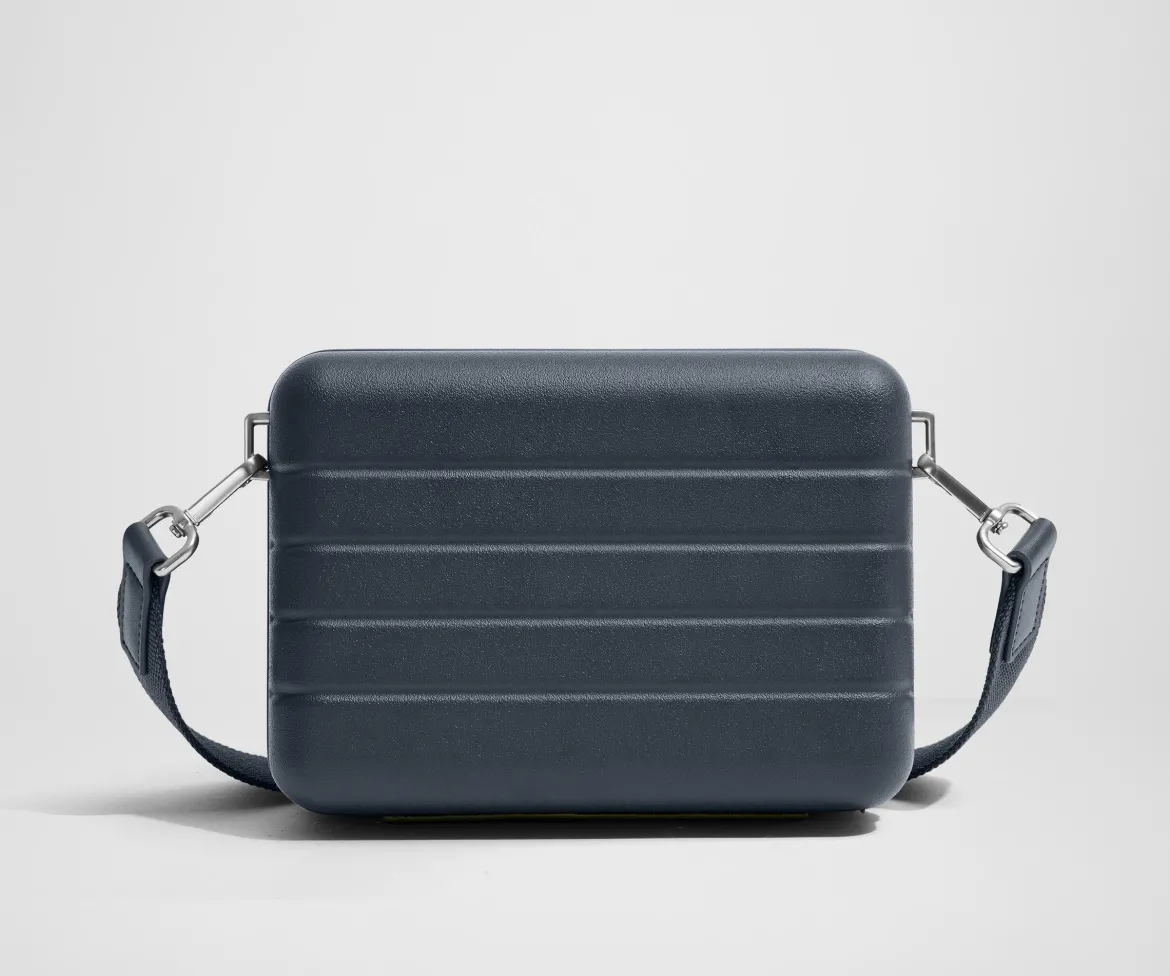 The Mini Crossbody in Navy Blue