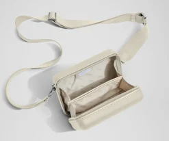 The Mini Crossbody in Salt White