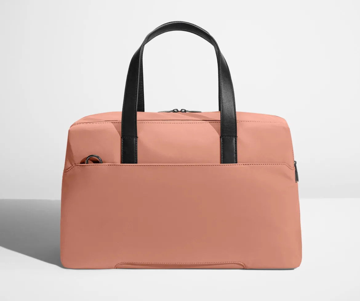 The Overnight Bag in Clay Pink