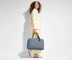 The Overnight Bag in Coast Blue