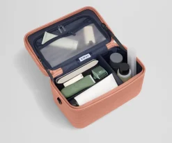 The Train Case in Clay Pink