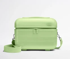The Train Case in Glazed Matcha Milk Green