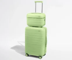 The Train Case in Glazed Matcha Milk Green