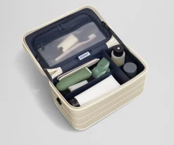 The Train Case in Salt White (Gloss)