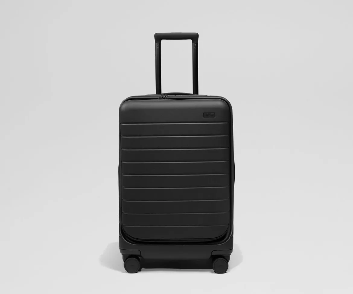 Topside Bigger Carry-On in Jet Black